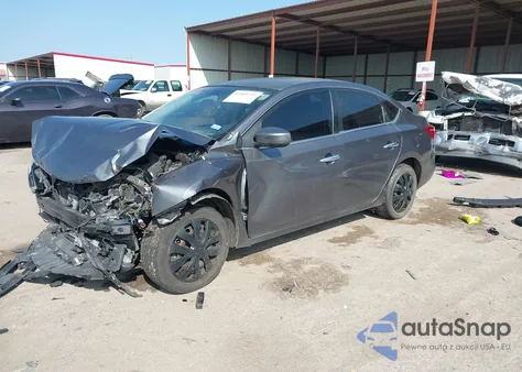 2019 Nissan Sentra S z USA, uszkodzony, nr VIN 3N1AB7AP2KY240651